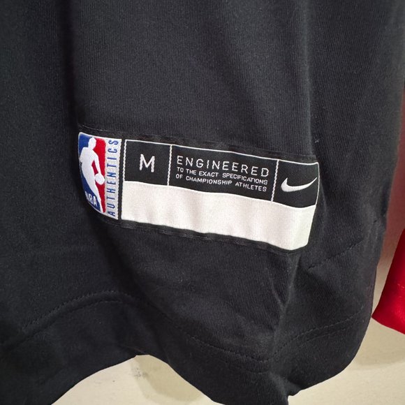 Nike NBA Atlanta Hawks Throwback Team Issue Player Pregame LS Shirt Men M NEW - Picture 5 of 8